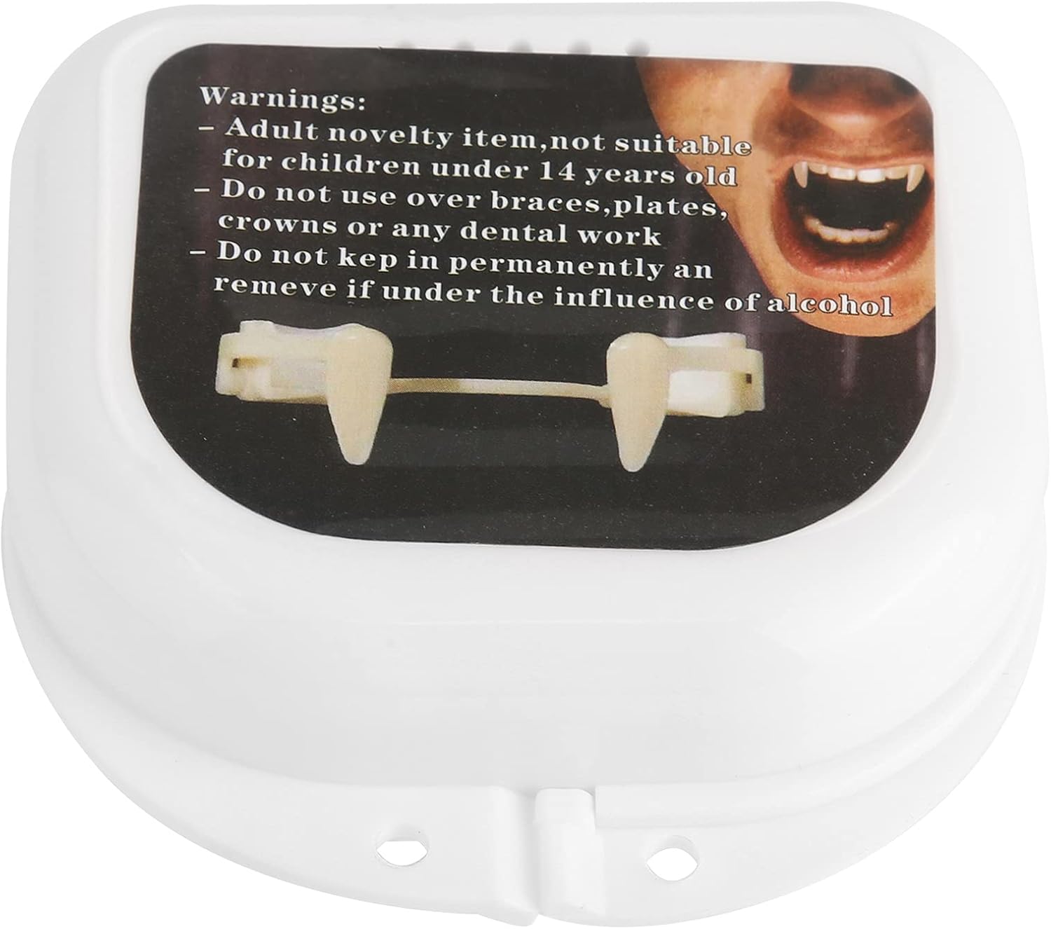 Vampire Fangs, Retractable Halloween Vampire Fangs Teeth