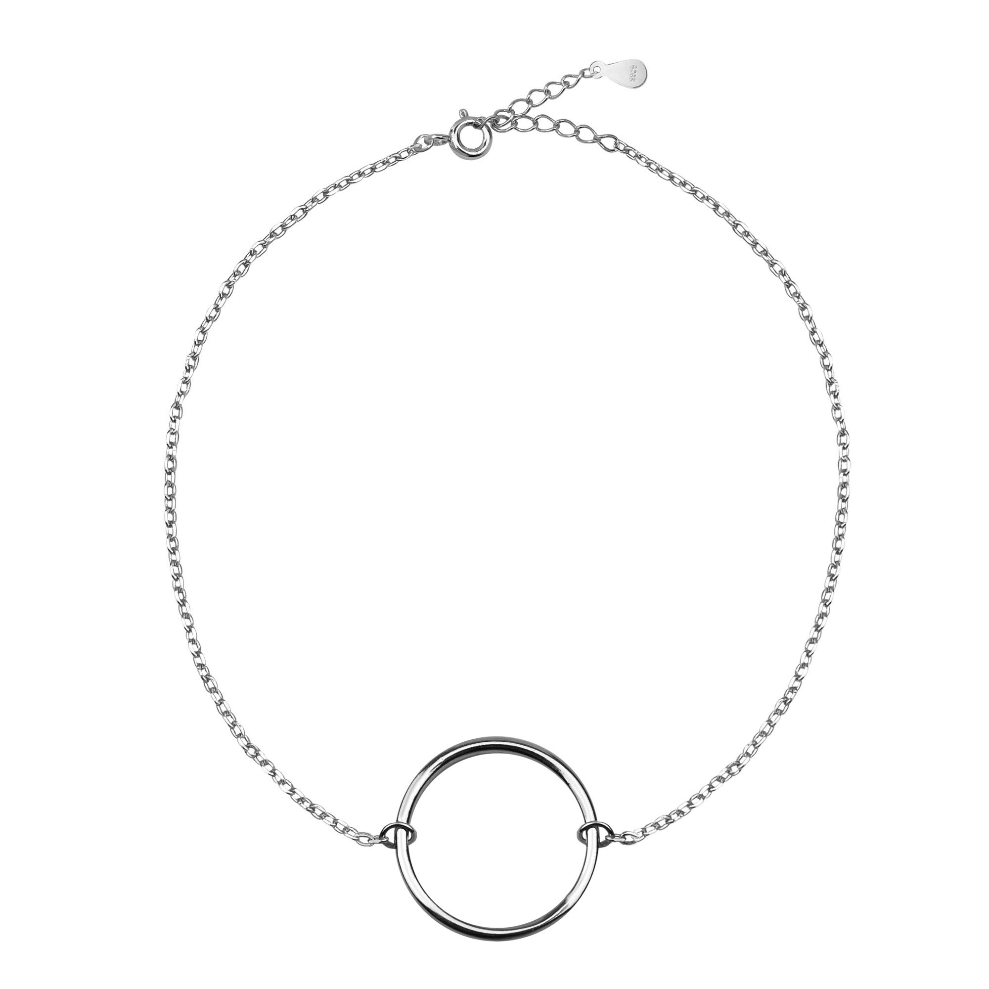 Sofia MilaniWomen's Bracelet 925 Silver - Circle Ring Pendant - 30217