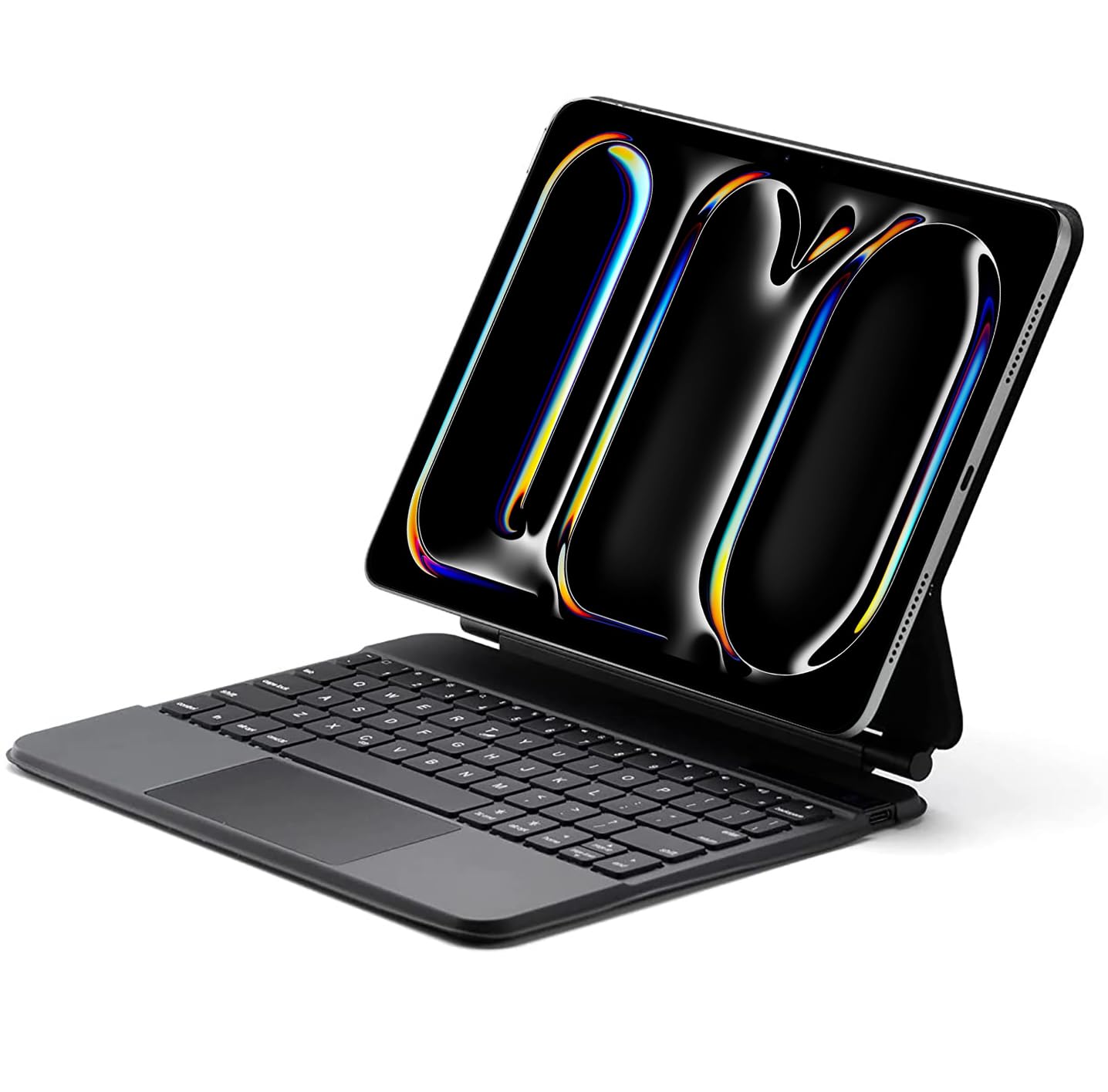 ProElite Magnetic Bluetooth TouchPad Keyboard case for Apple iPad Pro 13 inch 2024 M4 Floating Cantilever Design, Black ProElite Magnetic Bluetooth TouchPad Keyboard case for Apple iPad Pro 13 inch 2024 M4 Floating Cantilever Design, Black