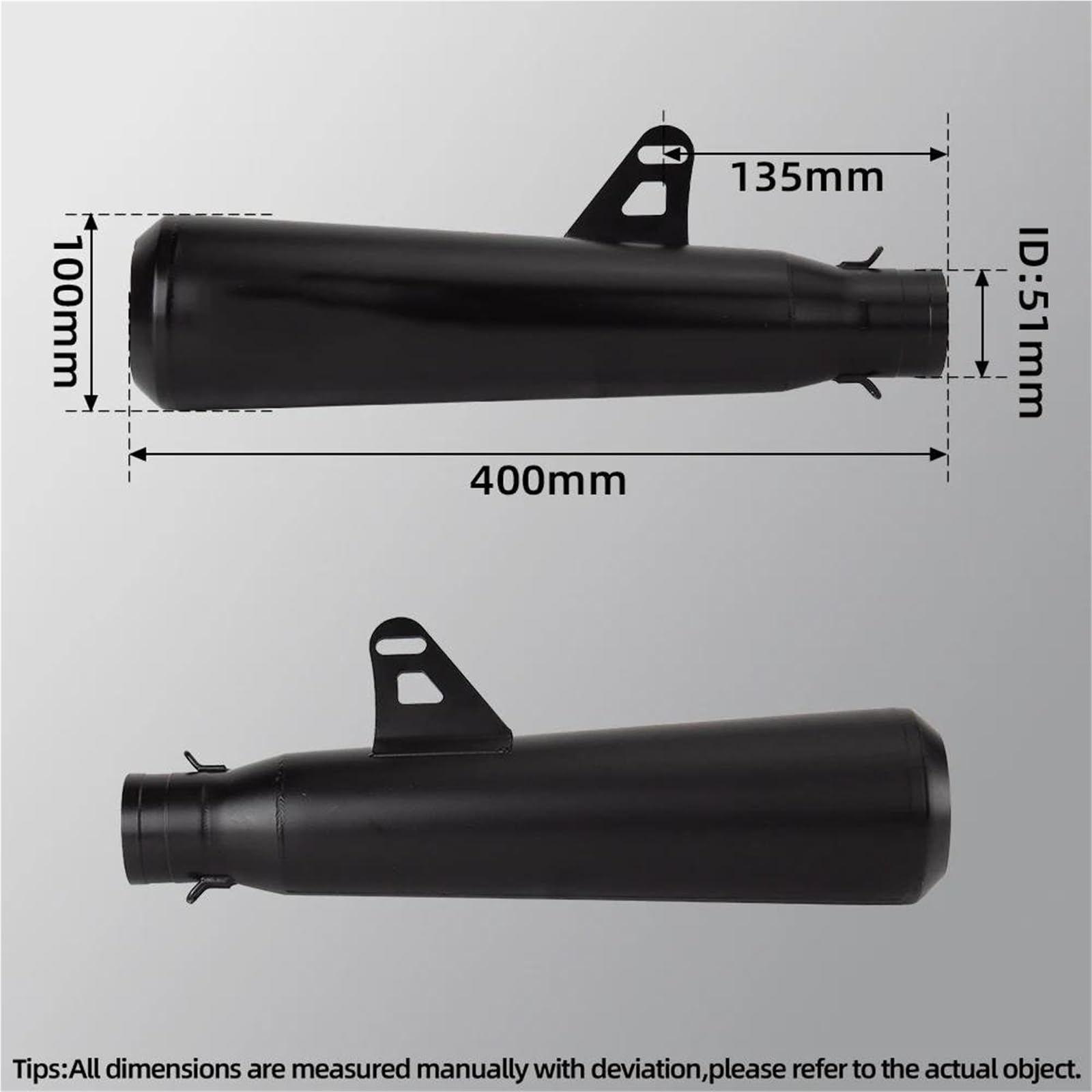 Adaptateur d'échappement Silencieux D'échappement Moto Modifié Sans Lacet Tube Coudé Tuyau Liaison Centrale Pour Rebel 500 Pour Rebel 300
