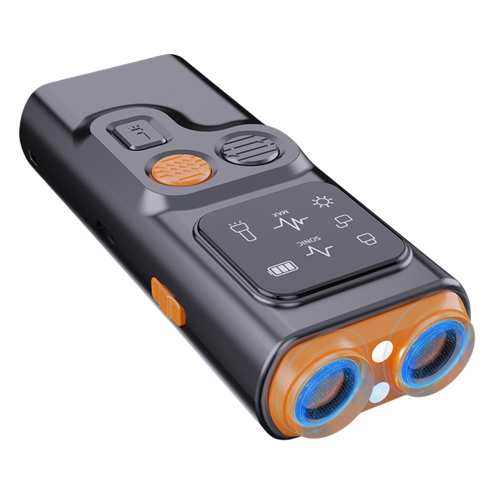 Dispositivo Anti-Abbaio per Cani | Dispositivo di Addestramento Ricaricabile con Display HD e Torcia LED, Ferma i Cattivi Comportamenti senza Urlare o Colpire