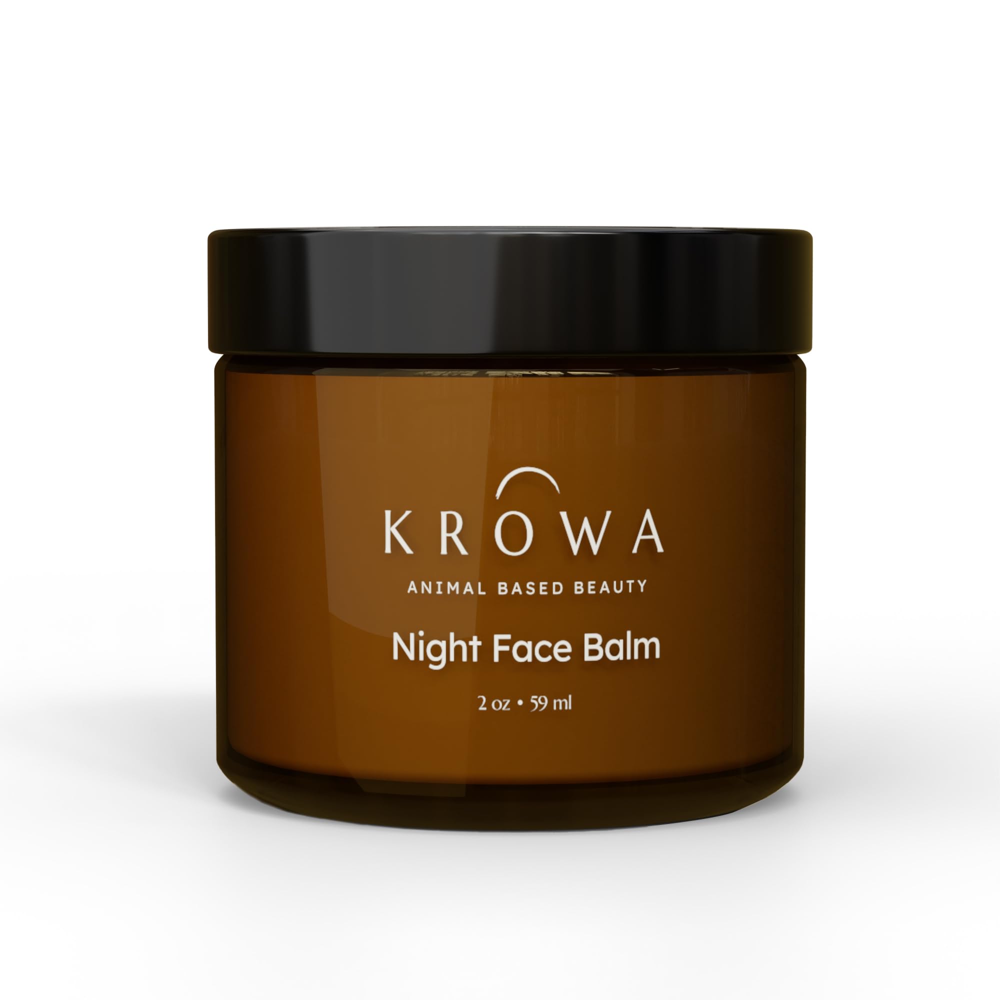 Night Face Balm - Grass Fed Tallow Cream w/Essential Oils. Growth Factors & Stem Cells for Natural Skin Rejuvenation. Collagen and Elastin to Boost Skin Renewal. Clean Beauty, No Additives