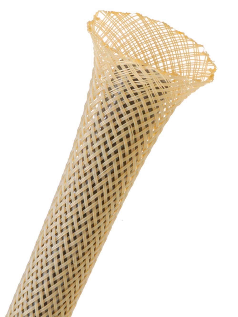 1/4" PET Expandable Braided Sleeving - Color: Brown - Length: 10FT — view 19