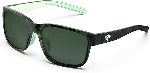 Miniatura 1 de TOREGE Gafas de sol polarizadas deportivas para hombres y mujeres, lentes de sol para ciclismo, correr, pesca, barco, senderismo, playa, TR66