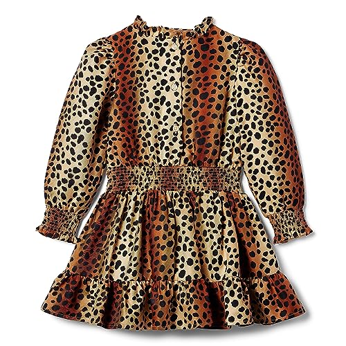 Janie and Jack Girl's Animal Print Satin Dress (Toddler/Little Kids/Big Kids)2