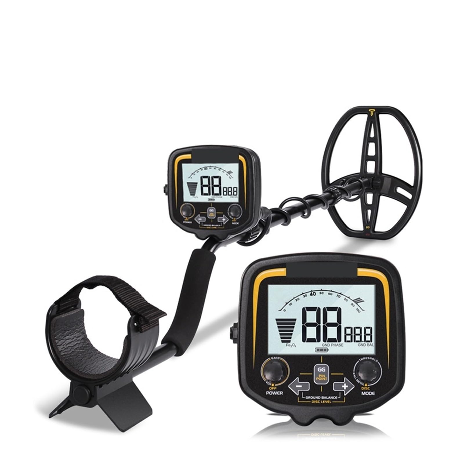 金属探知機 TX-850 ポインター　セット Metal Detector for Adults, Underground Metal Detector Tianxun TX