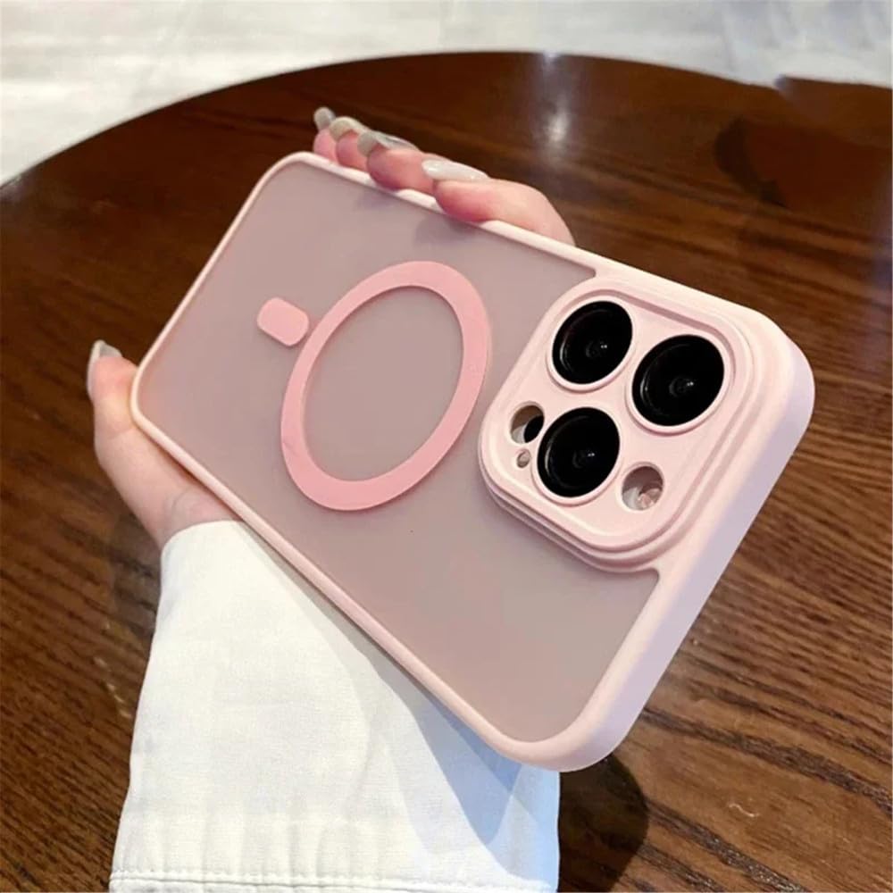 iPhone 15 Pro ケース ハード 半透明 ワイヤレス充電 ピンク Amazon.co.jp: iPhone 15 用 ケース 縦横両対応リング 360°回転