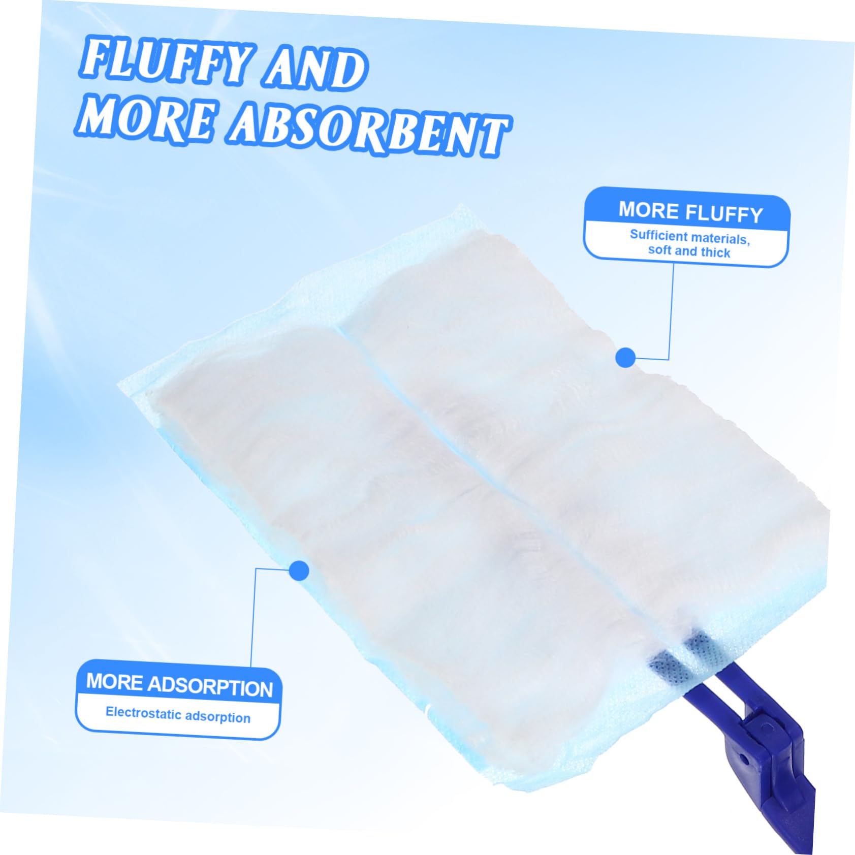 Gatuida 4sets Duster Elettrico Con Ricariche Panno Elettrostatico Per Pulizia Di Mobili Finestre e Auto Design Ergonomico e Manico Resistente Testine Sostituibili Facile Da Usare e