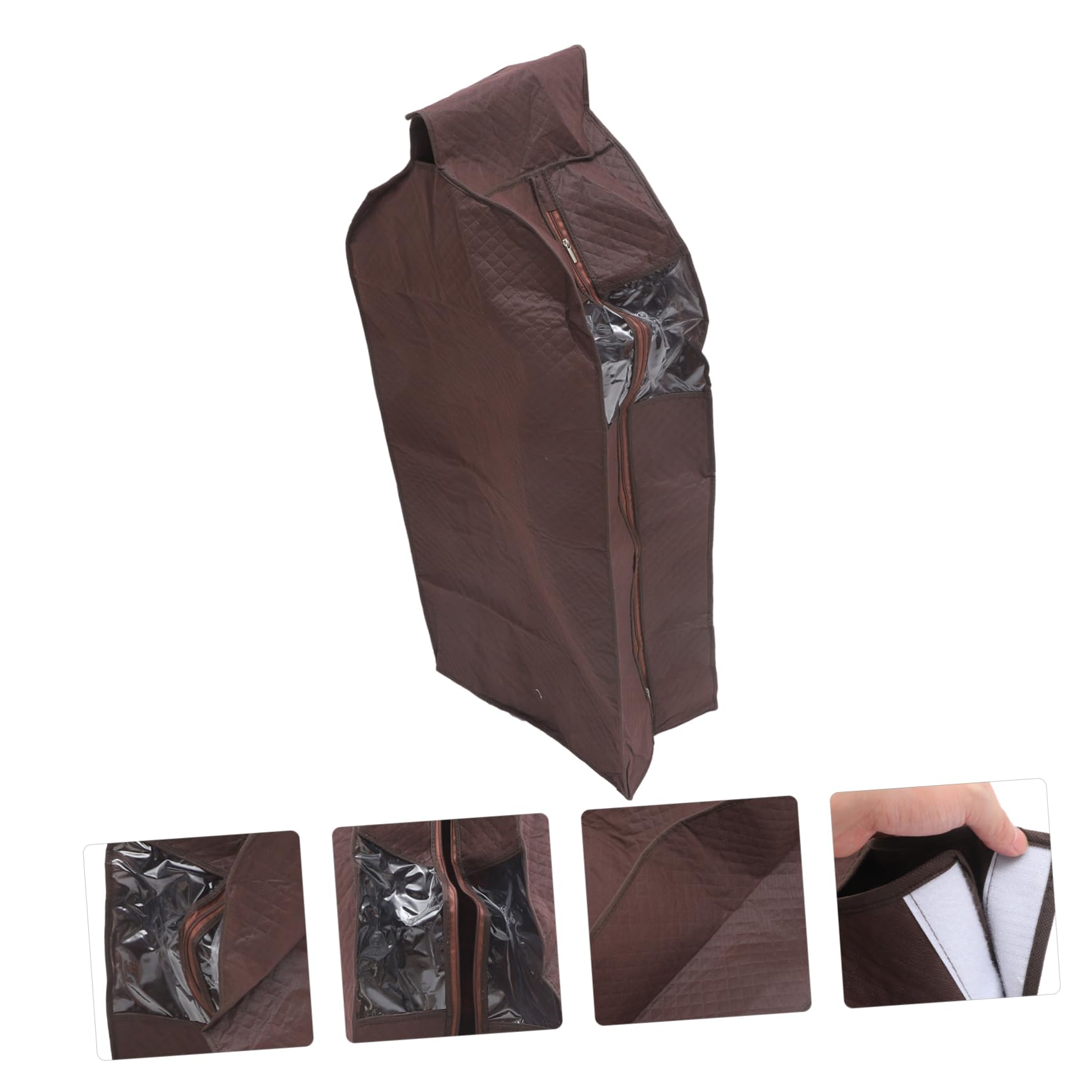 Zerodeko Copriabiti Oxford 420d Zip Intera, Sacchetto Riutilizzabile per Pantaloni e Camicie, Protezione Antipolvere per Armadio e Conservazione lungo Termine