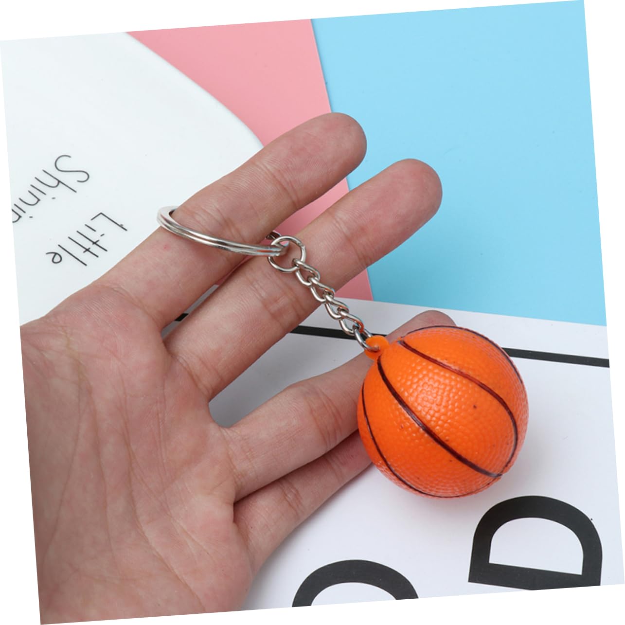 VALICLUD 60 Pezzi Regali Del Ringraziamento Regali Del Ringraziamento Mini Basket Portachiavi Portachiavi Creativo Portachiavi Beanie Fodere Per Casco Bambini Catene Chiave Portachiavi