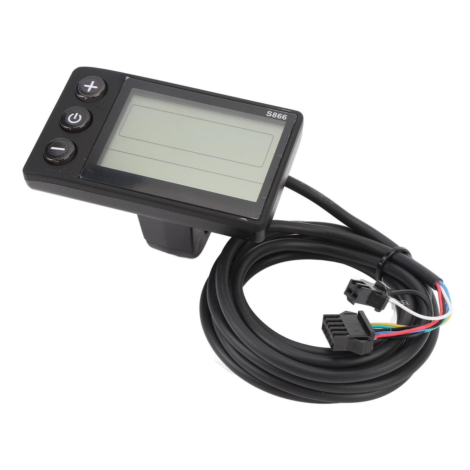 Tbest Panneau D'affichage LCD de Scooter, Panneau de Commande de Scooter électrique avec Matériau ABS adapté au Guidon de 22, 2 Mm pour Le Cycle électrique
