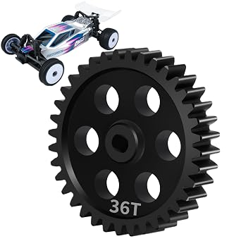 40CR Steel Spur Gear 36T Speed Main Gear for Losi 1/24 Micro-B 2WD RC Car Upgrade Parts