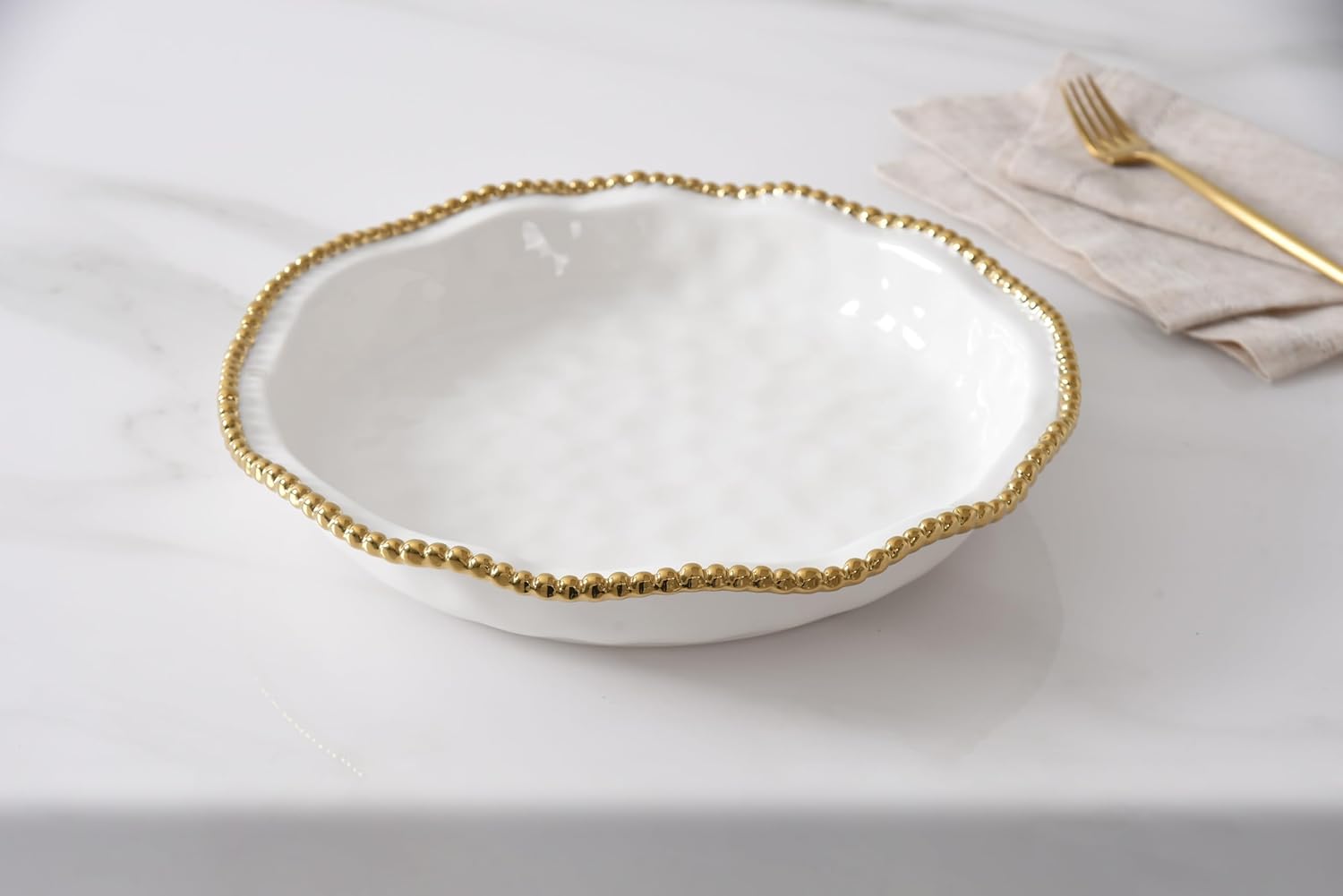Pampa Bay Golden Salerno, 10" Pie Dish, 11.5" D x 2"