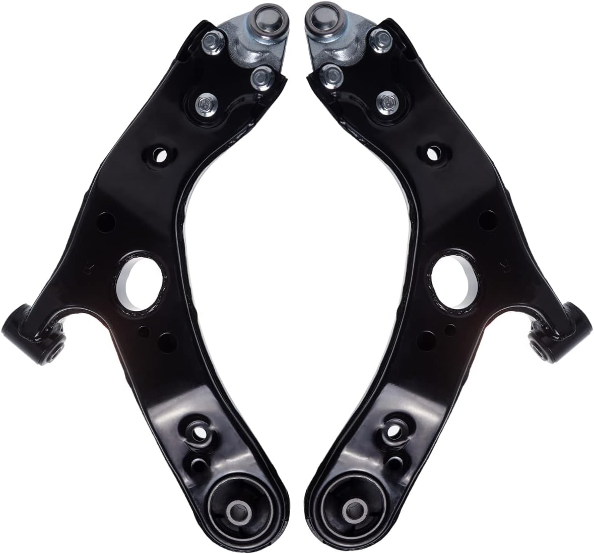 AUQDD 2Pc Front Lower Control Arm and Ball Joint Assembly Compatible With 10-12 Le-xus HS250h /11-16 Sc-ion tC,08-15 xB /16-20 Toy-ota Mirai,12-18 Prius V (Replace # K641288 K641289 527-986 527-985)