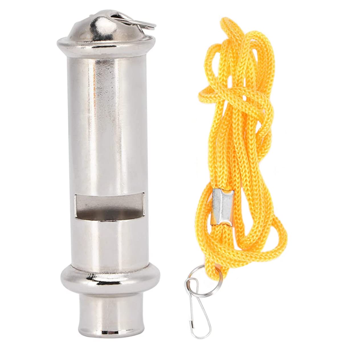Yardwe Silver Pigeon Tail Whistle Bird Training Whistle for Sports and Outdoor Activities