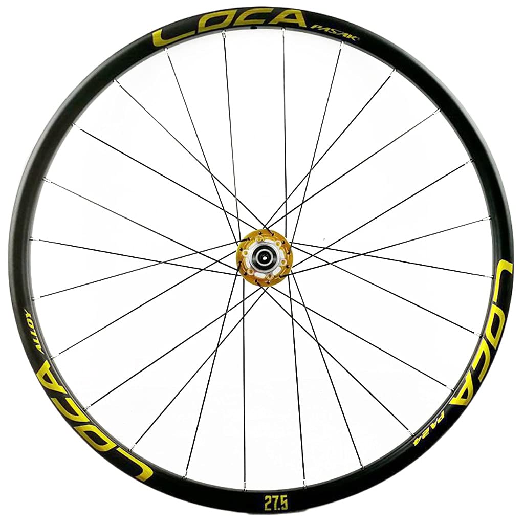 ZFF Bicicletta da Montagna Ruote 26/27.5/29 Pollici Freni A Disco Doppio Muro Cerchio MTB Ruote di Montagna Rilascio Rapido per 7/8/9/10/11/12 velocità Cassetta Ruota Libera
