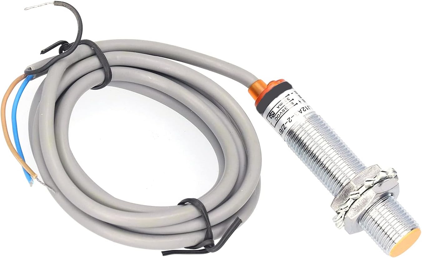 10Pcs Inductive PNP NO 3 Wire Proximity Sensor Power Accessories 6‑36VDC, for Machine Tool Limit, Detection, Counting