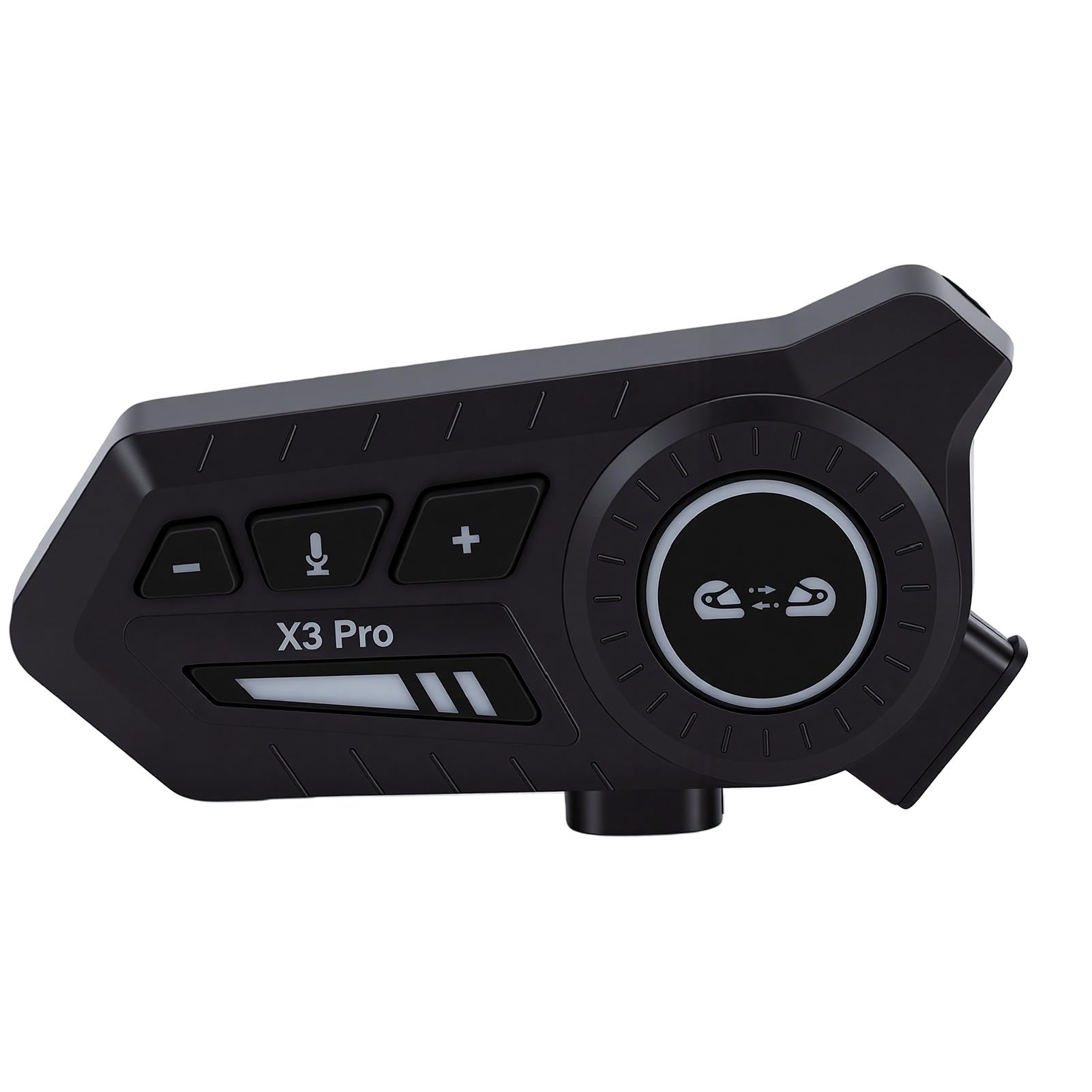Fabater Auricolare Bluetooth per Moto Impermeabile Multifunzionale 6.0 per Pendolari e in Moto PC ABS