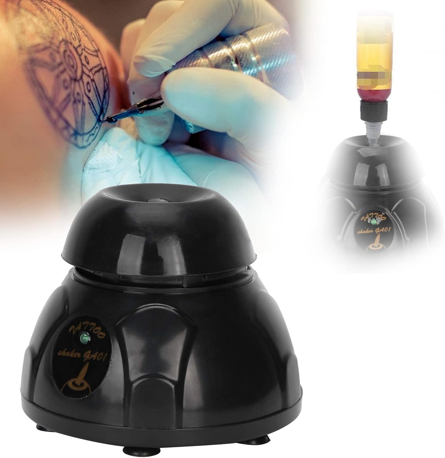 Nail Polish Shaker, Tattoo Pigment Ink Electric Shaker Stirrer Tattoo