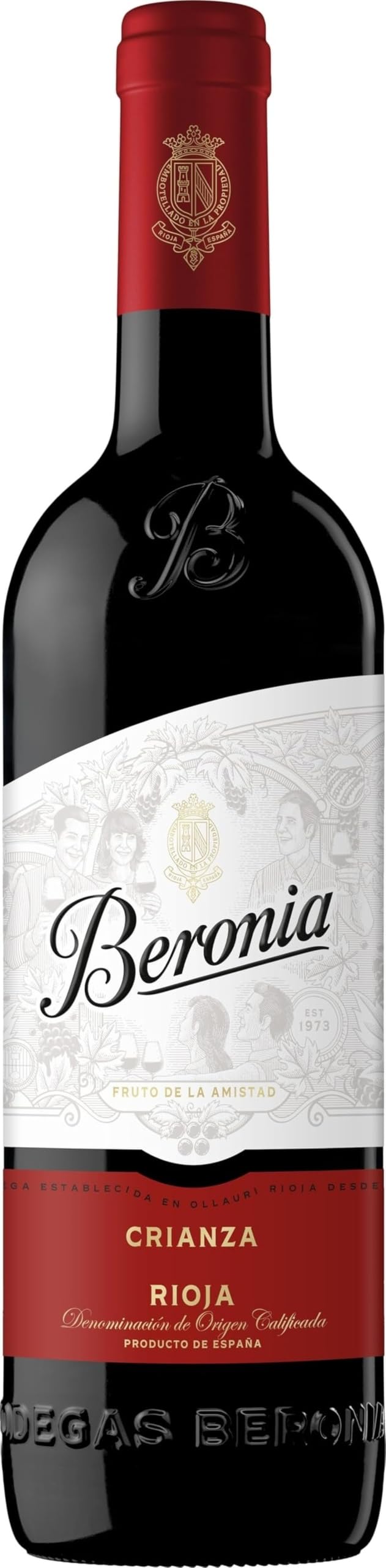 Beronia Rioja Crianza - Spanish Red Wine, 75cl Bottle