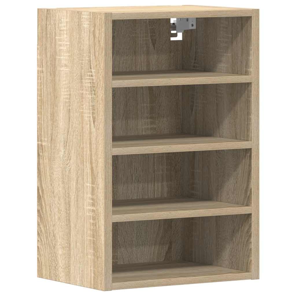vidaXL Hanging Cabinet Riga Sonoma Oak 40x29.5x60 cm Engineered Wood — image 1