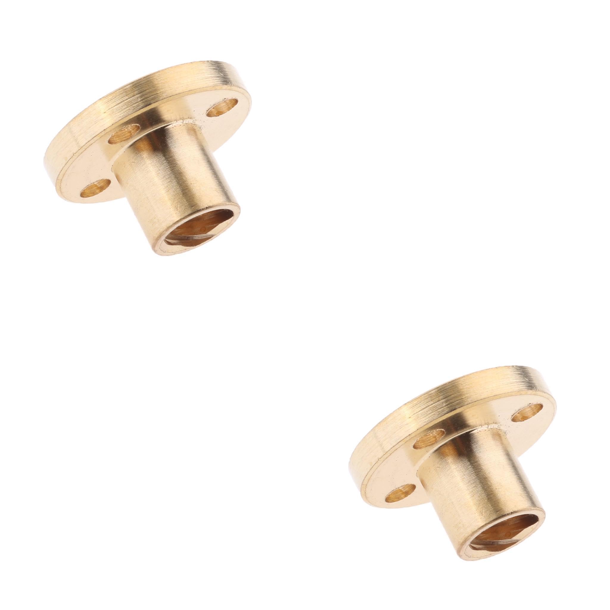 (2 pc) Pro3D 3D Printer CNC Copper Lead Screw Nut 2x2mm-image-34