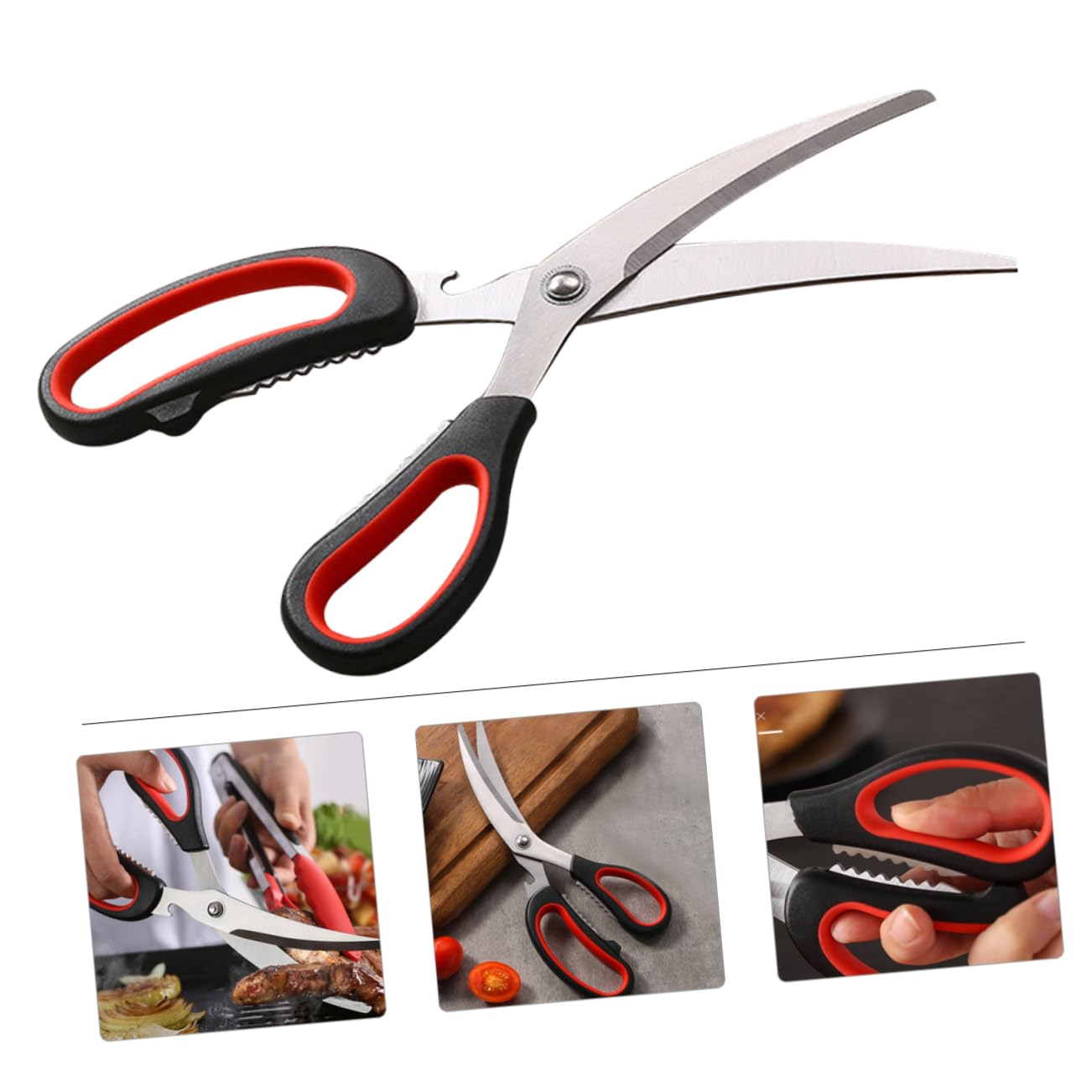 CIYODO Professional Kitchen Shear Chicken Bone Scissor Versatile for Home Commercial Use