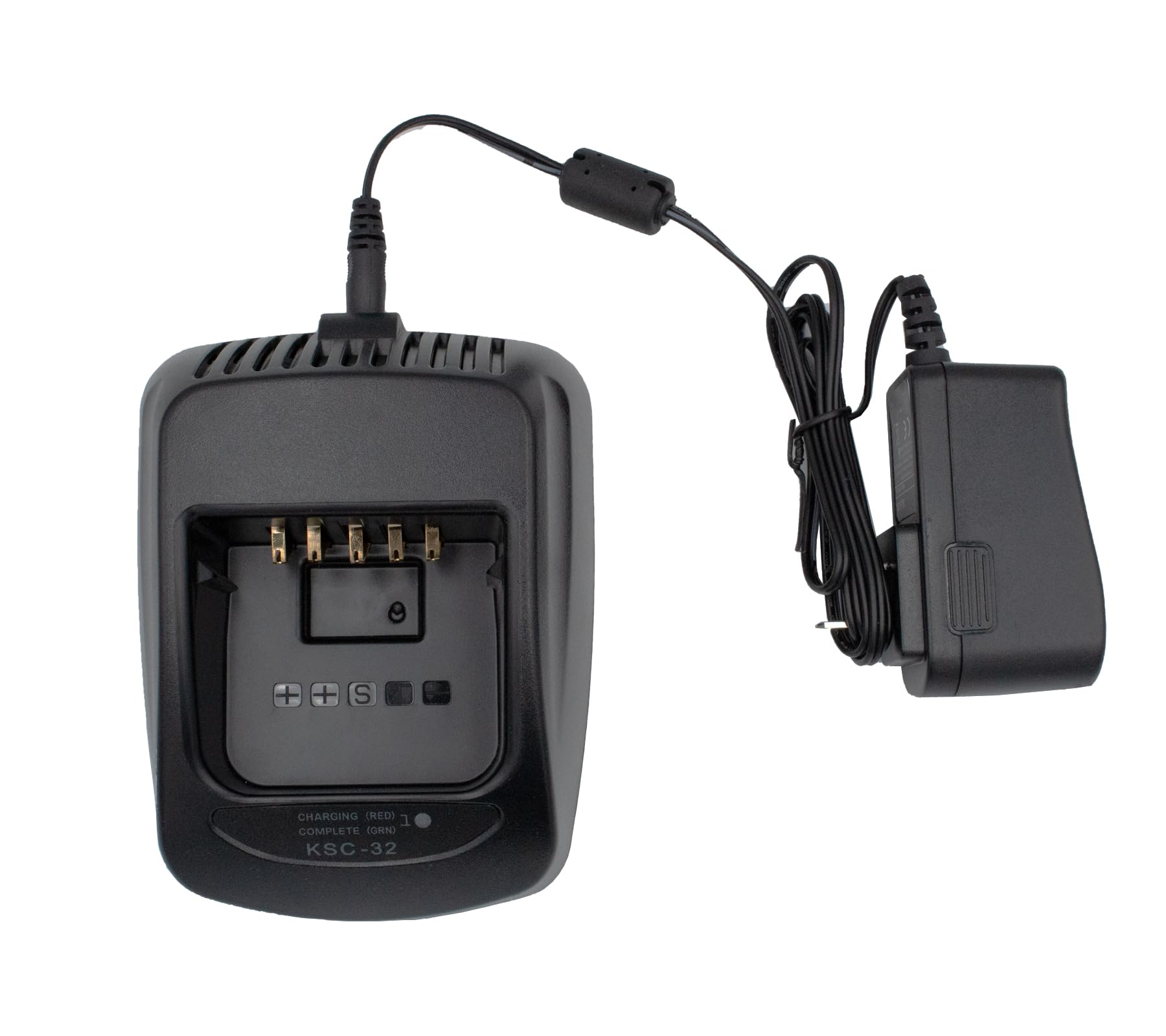 KSC-32 Charger for Kenwood NX-210 NX-300 NX-200 TK-3180 TK-2180 KNB-33L KNB-47L KNB-48L Radio Compatible with Li-ion Ni-MH Battery