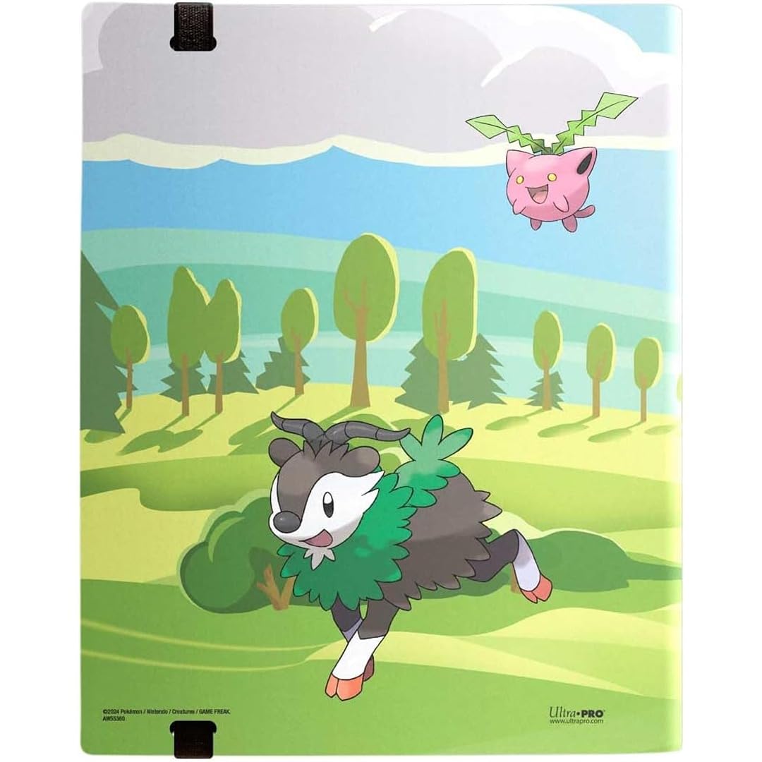 Ultra PRO Gallery Series Morning Meadow 9-Pocket PRO-Binder for Pokémon Cards - Pokemon Card Binder for Magic The Gathering, Trading Cards, Sports Cards, Card Storage & Display