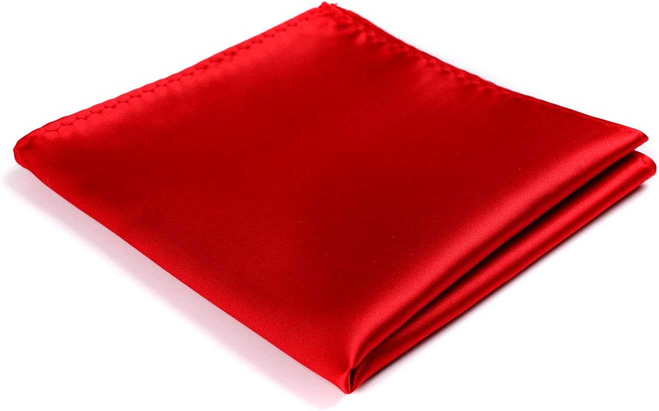 Mens Solid Satin Mens Tie With Hanky,Handmade Neckties For Men