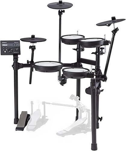Miniatura 3 de Roland V-Drums TD-07DMK - Juego de batería electrónica con trono de batería, bolsa para baqueta, cable de audio de 0.138 in, 3 pares de baquetas