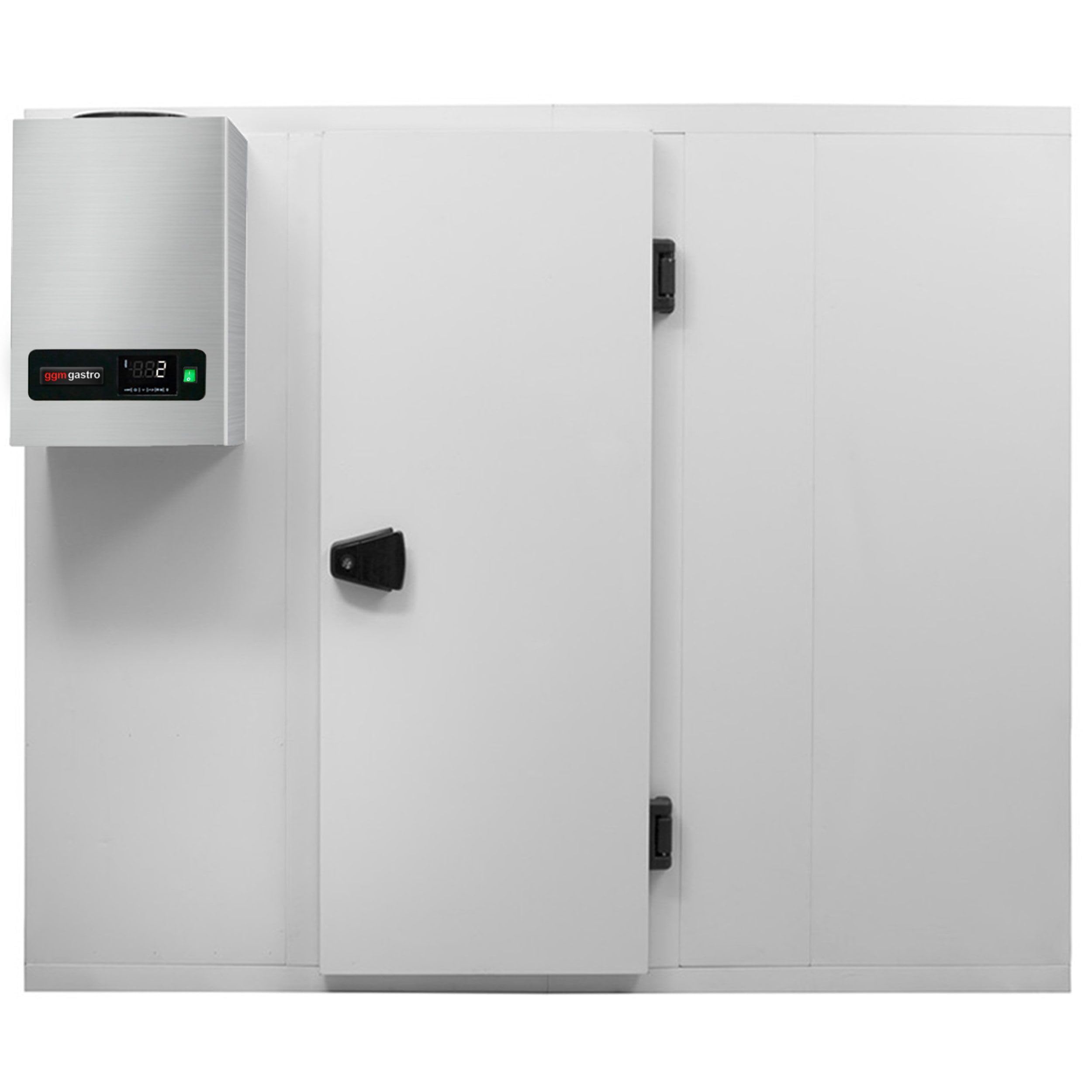 GGM Gastro | KF1815#WKAF5ND | Kühlzelle - 1800x1500mm - 4,06m³ - inkl. Kühlaggregat