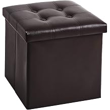 YOUDENOVA Storage Ottoman, Small Ottoman Foot Rest, Ottoman with Storage