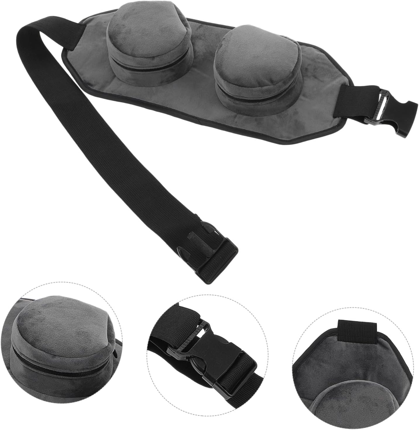 Portable Thick Moxa Box Set for Moxibustion Therapy Smokeless Acupuncture Bag Clips for Neck and Waist Pain Relief