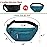 Fanny Pack for Men Women,Crossbody Waist Bag Pack,Belt Bag for Travel Walking Running Hiking Cycling,Easy Carry Any Phone,Wallet (Green)