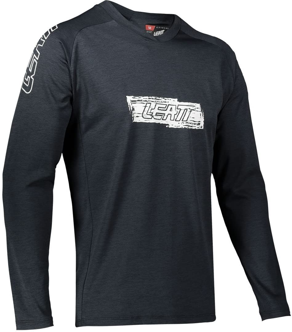 Maillot VTT Gravity 2 Leatt anti transpiration taille S noir - 4