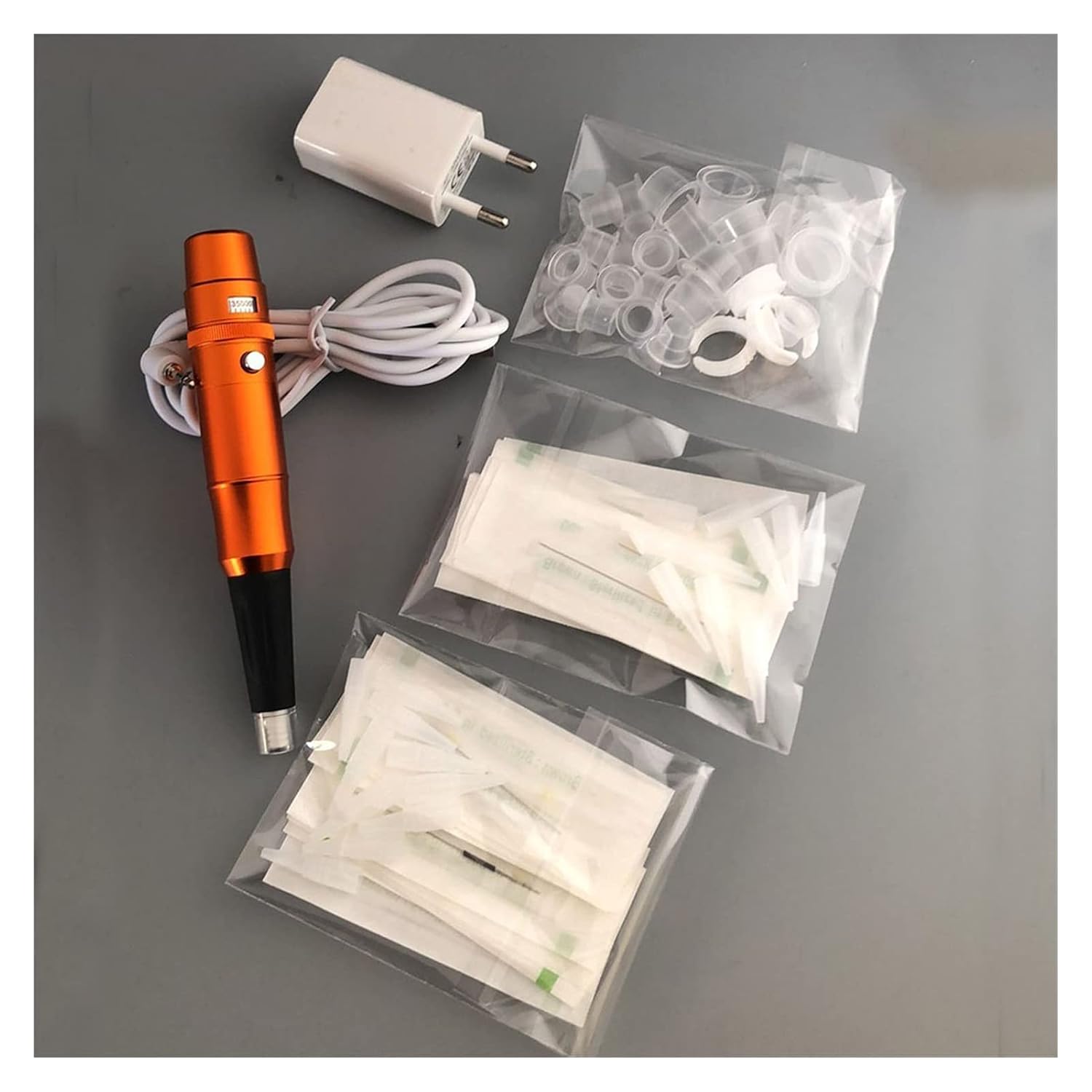 Tattoo Eyebrow Pen Permanent Makeup Machine Kits Gold Tattoo Kits