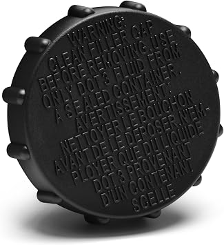 Brake Master Cylinder Fuel Filler Fluid Reservoir Cap Compatible with 2015-2018 Mazda 3 2015-2021 6 2016-2021 CX-3 2015-2025 CX-5 2016-2023 CX-9 2025 CX-50 2016-2025 MX-5 Miata Replace KD334355YD