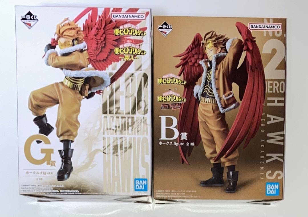 僕のヒーローアカデミア　ヒロアカ　ホークス　2種セット Amazon.co.jp: 一番くじ僕のヒーローアカデミア ヒロアカ ホークス 2種