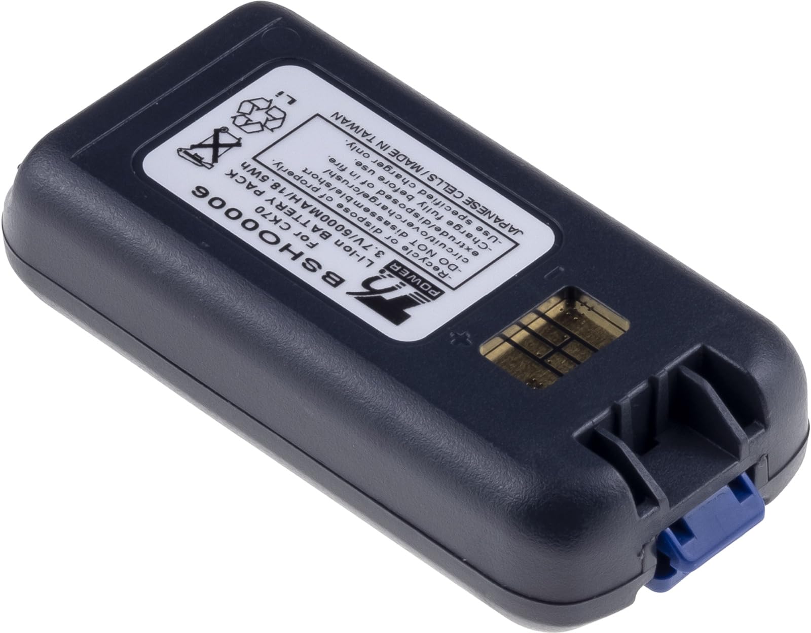 Honeywell 318-034-023 - Batería para escáner de código de barras Honeywell (ion de litio, 3,7 V, 5000 mAh, 18,5 Wh), color gris