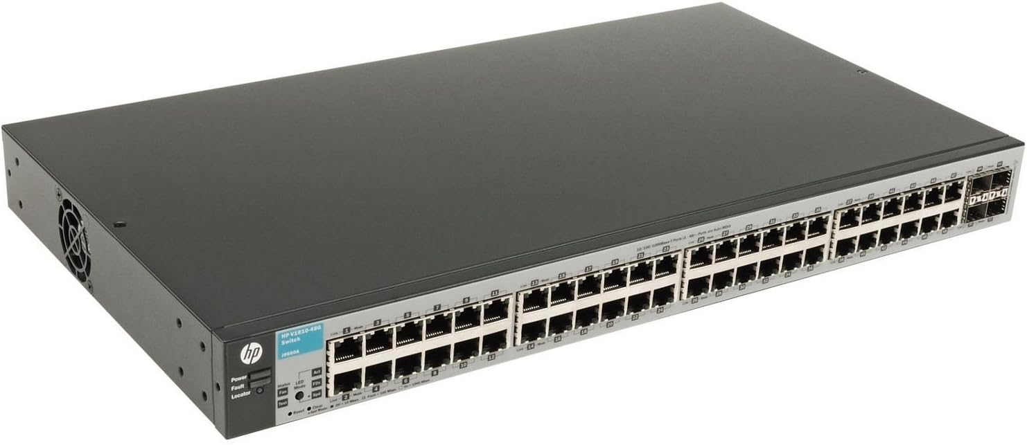 Switch HP ProCurve 2810-48G – 48 Ports Gigabit + 4 SFP – J9022A – Pour Pièces