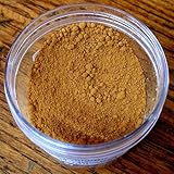 Golden Brown Pure Powdered Pigment 1 ounce jar