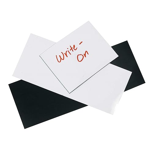 Miniatura 3 de aviditi lh181magnético longitud de Warehouse franja de etiquetas 3 X 3 ancho blanco Caso de 25