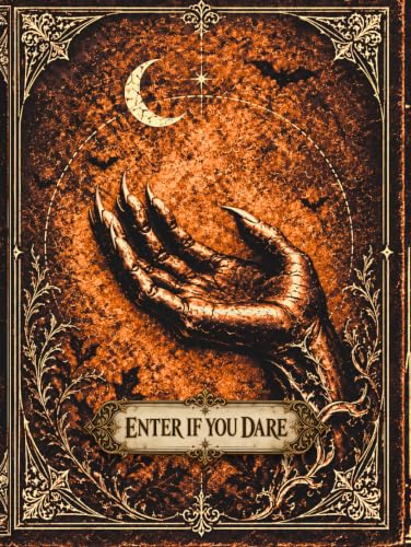 Enter if you Dare: An Oversized Halloween Party Decor Book with 400 Pages for Your Guests to Sign, Share Messages, and Leave Memories image 2