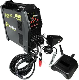 Inversora de solda 200A para alumínio AC/DC com pedal e tocha - TIG3000 - Titanium (110V/220V)