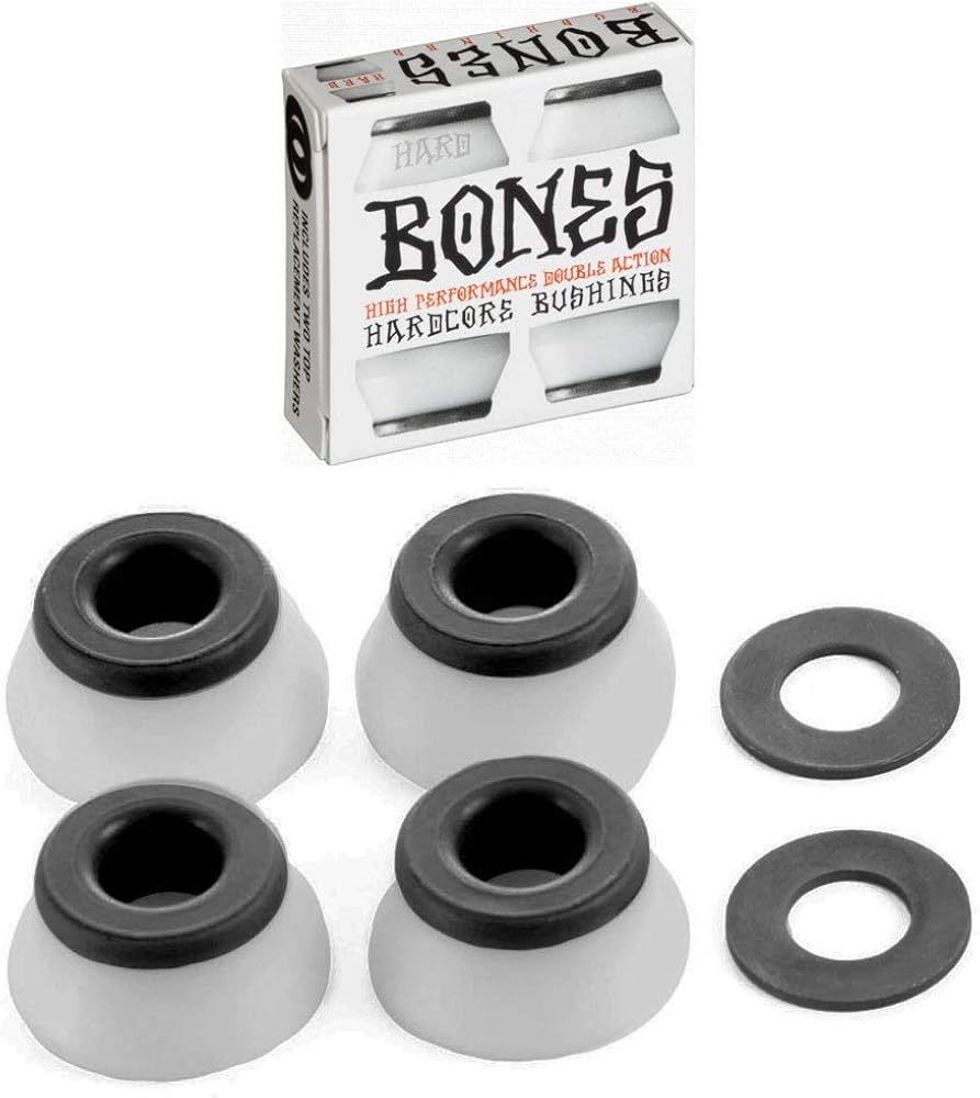 Amazon | BONES ボーンズ HARDCORE BUSH Hard WHT スケート ブッシュ