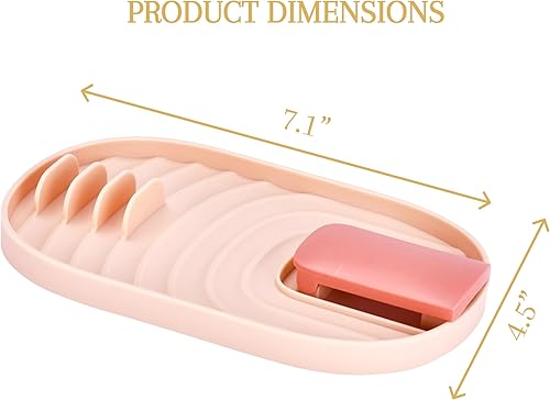 Miniatura 3 de 2LB Depot - Soporte multifuncional para cucharas con soporte para tapa, estante multifuncional para espátulas de cocina, soporte para tapa de olla