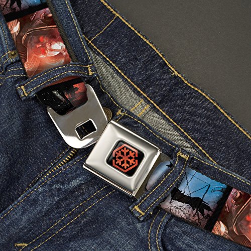 Cinturón con hebilla de cinturón de seguridad de Batman ajustable para pantalones caídos 2