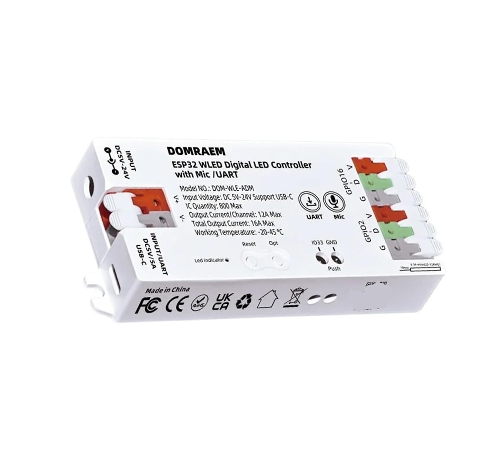 Contrôleur LED ESP32 WLED pour animer vos bandes lumineuses sans coder - 2