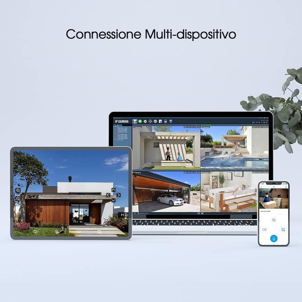 Topcony TY10BKV5 camera and accessories laid out